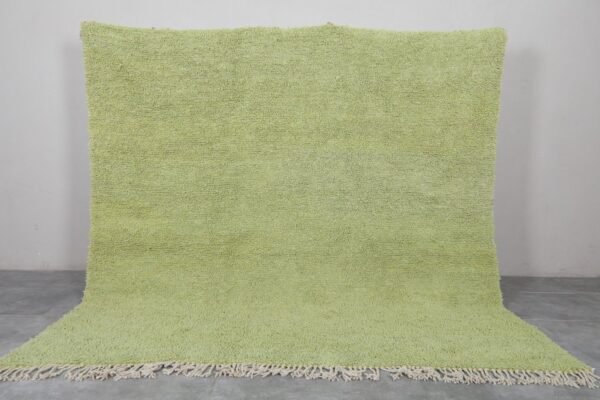 Green moroccan rug