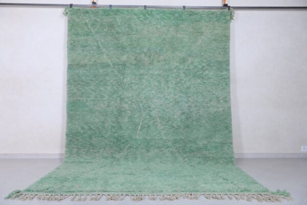 Green moroccan rug