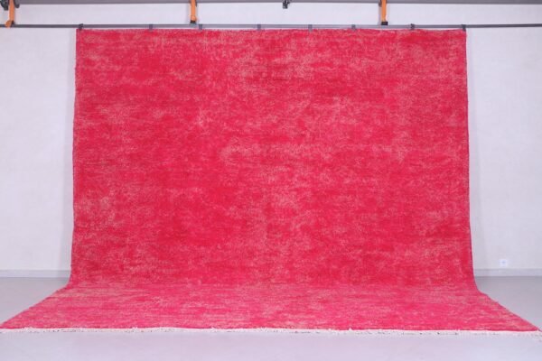 Pink moroccan rug