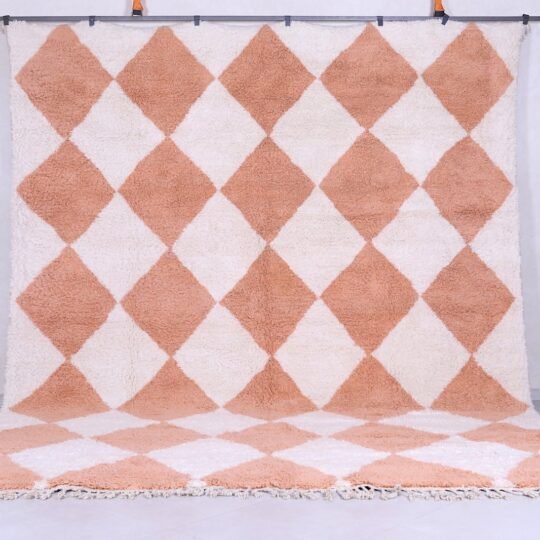 Hand knotted rug - custom moroccan rug - berber wool rug