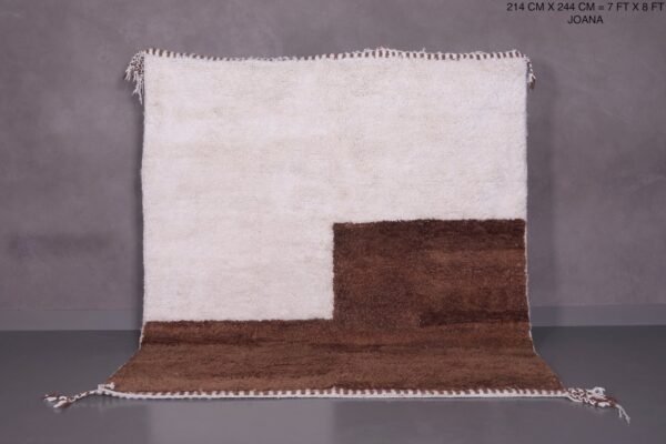 Custom contemporary rug - brown contemporary rug - brown moroccan rug