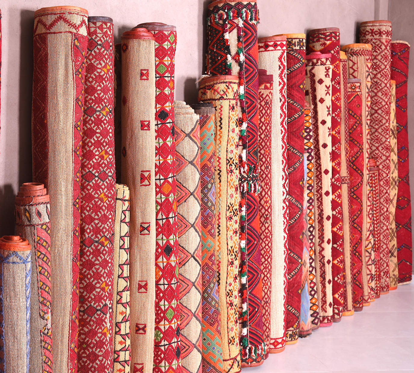 Moroccan Hassira rugs