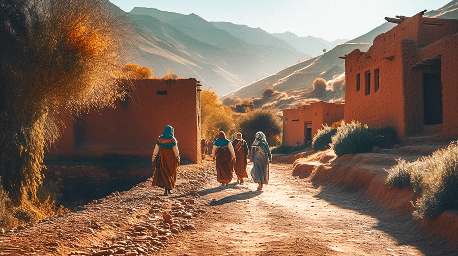 Crafting a Moroccan Rug: The Art and Tradition of Berber Tribes
